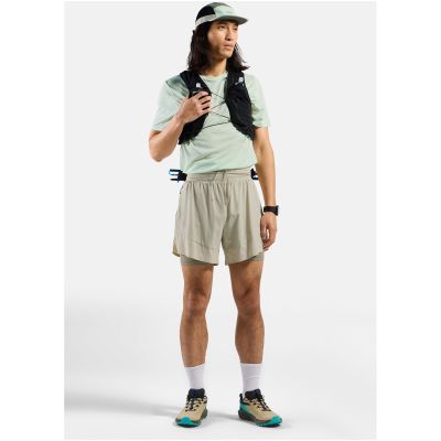 Herren-Shorts Odlo X-ALP TRAIL 6 INCH 2-in-1, grau