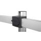 6. Robuster Monitorhalter/Ständer 508523, 68,6 cm (27 Zoll), Schreibtisch, Silber