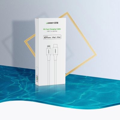 15. Ugreen US171 Lightning – USB-C MFi PD-Kabel 20 W 480 Mbit/s 1 m – Weiß
