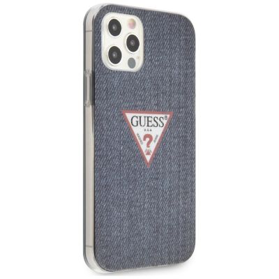 4. Guess, GUHCP12LPCUJULDB iPhone 12 Pro Max 6,7" Marine/Dunkelblau Hardcase Jeans Collection