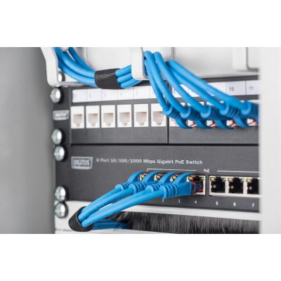 13. Digitus 10-Zoll 8-Port Gigabit Ethernet PoE-Switch