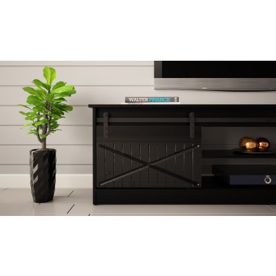 6. TV-Schrank GRANERO 200x56,7x35 schwarz/schwarz-Kombination