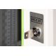 7. Digitus Unique 19" 16U Wand-Netzwerkschrank 600x450 mm, Glastür, grau, ungeteilt, montiert, 100 kg