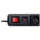 6. Acar S8 Steckdosenleiste (1,5 m; schwarz)