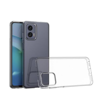 8. Ultra Clear 0,5 mm Hülle für Motorola Moto G73 5G dünne Abdeckung transparent