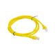 2. UTP-Patchkabel Lanberg PCU6-10CC-0150-Y (RJ45 – RJ45; 1,5 m; UTP; Kat. 6; gelb)