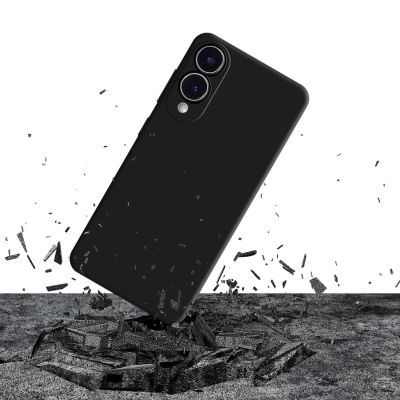 7. 3mk Silikonhülle für Samsung Galaxy S25 Edge – Schwarz