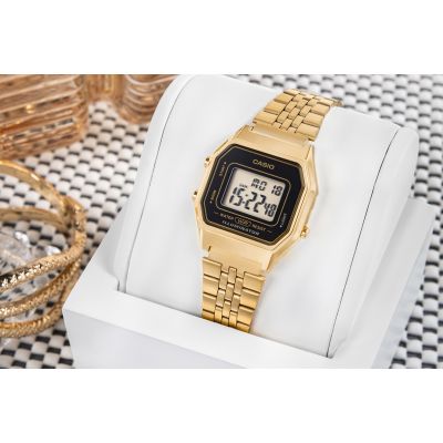 5. CASIO Vintage LA680WEGA-1ER Damenuhr + Box