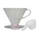 Hario Kunststoff-Tropffolie V60-02 - Transparent
