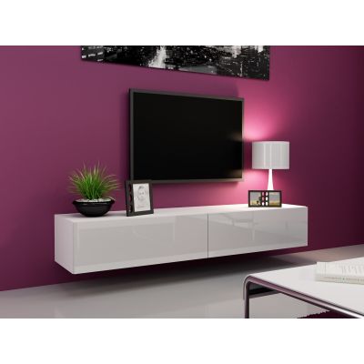 5. TV-Schrank VIGO '180' 30/180/40 weiß/weiß glänzend