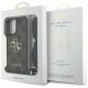 7. Guess 4G Big Logo Cord Stap Crossbody Case für iPhone 16 Braun
