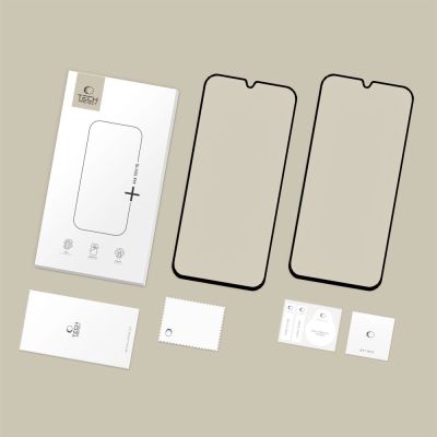 7. Tech-Protect Glass Fit+ 2er-Pack Panzerglas für Samsung Galaxy A16 4G / 5G / A26 5G / A17 4G / 5G - Schwarz