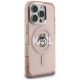 4. Karl Lagerfeld IML Choupette Sketch Logo MagSafe Hülle für iPhone 16 Pro - Pink