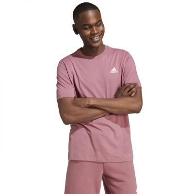 4. adidas Essentials Single Jersey, gesticktes kleines Logo, M IX0120