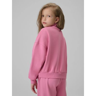 2. Normales Sweatshirt ohne Kapuze für Mädchen 4F 4FJRSS26TSWSF2625-54S
