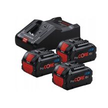 18V PROCORE 3×8,0 Ah GAL 18V-160 C XXXXX Energieversorgungskit