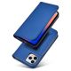 3. Magnetkartenetui für iPhone 12 Cover Kartenetui Kartenständer blau