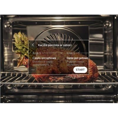 5. Electrolux EOB9S3XT AI 800 72 l Dampfgarer | SteamPro | MealAssist | AI Taste Assist | WLAN-fähiges Kochen | Mattschwarz