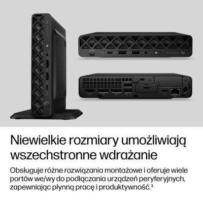 37. HP EliteDesk 8 Mini G2i AI Ultra 7 356H 16GB DDR5 5600 SSD512 Intel Graphics W11Pro 3Y OnSite
