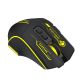 5. Wozinsky WMGB-1181 Kabellose optische Gaming-Maus 3200 DPI mit integriertem Akku und Hintergrundbeleuchtung – Schwarz und Gelb
