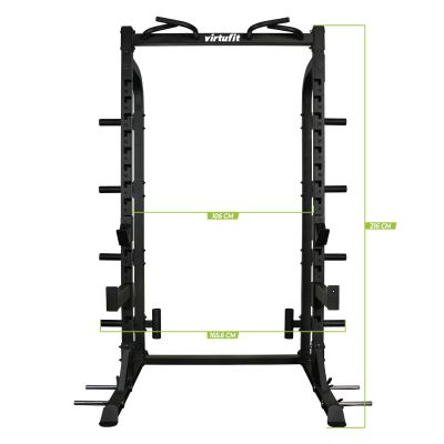 4. VIRTUFIT HR100 HALF RACK - SQUAT RACK - KRAFTSTANGE
