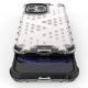 10. Honeycomb Handyhülle Schutzhülle mit TPU Rahmen für iPhone 13 Pro grün