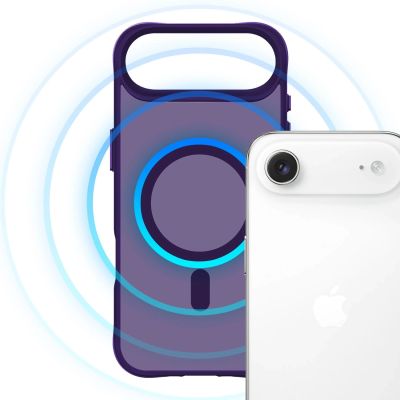 22. 3mk Smoke MagCase für iPhone Air – Lila