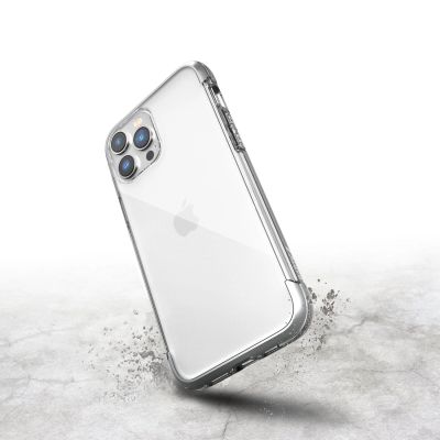 2. Raptic X-Doria Air Case für iPhone 14 Pro Max gepanzerte Hülle silber