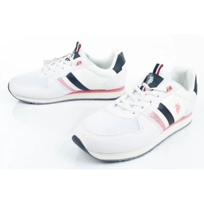19. US Polo ASSN Schuhe W NOBIK003A-WHI