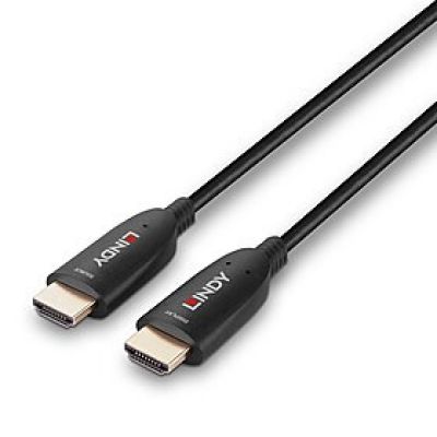 5. Lindy 10m Glasfaser-Hybrid-HDMI-Kabel