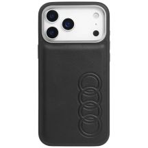 Audi TT Kunstleder MagSafe Case für iPhone 17 Pro - Schwarz