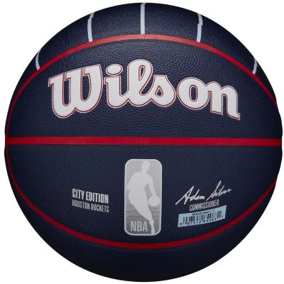 2. Wilson NBA Team City Collector Houston Rockets Ball WZ4016411ID Marineblau 7