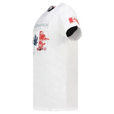 4. Canadian Peak JRUSTYEAK WHITE RM MEN 233 T-Shirt (RBMSZ2063H/CP-BLANC)