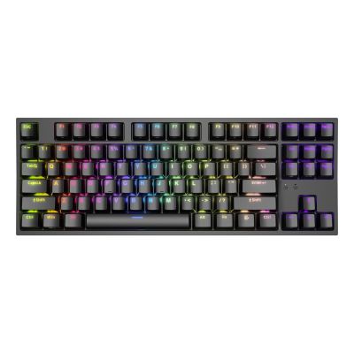 4. GENESIS Thor 404 TKL Gaming-Tastatur USB QWERTY Amerikanisches/Internationales Schwarz