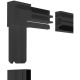 15. Moskitonetzfenster Aluminium 130x150 Anthrazit
