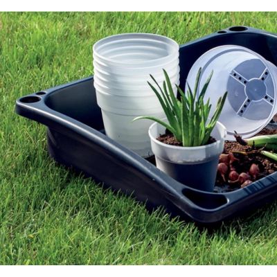 10. PLANTI-TOPF TRANSPARENT 12CM