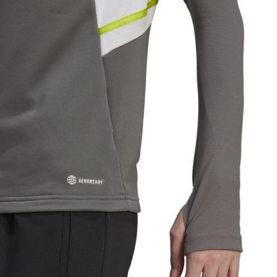 12. Damen adidas Condivo 22 Trainings-Sweatshirt grau HD2308