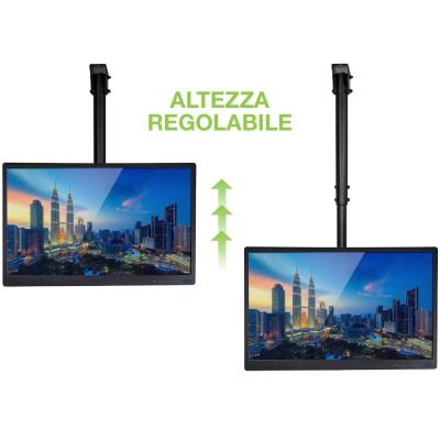 8. Techly ICA-CPLB 922L Schilderhalter 106,7 cm (42") Schwarz