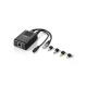 2. LevelOne POS-1002 Netzwerk-Splitter mit PoE-Unterstützung, Schwarz