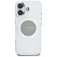 3. Guess IML Metal Colored Circle Classic Logo MagSafe Hülle für iPhone 16 - Grau