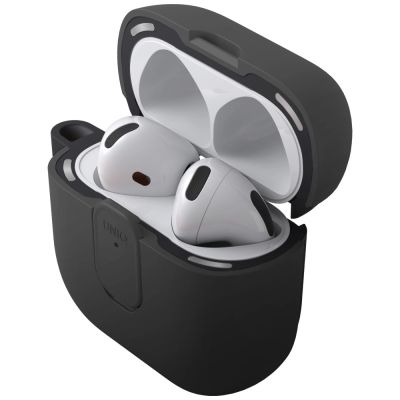 2. Uniq Clyde Lock Case für AirPods 4 – Schwarz