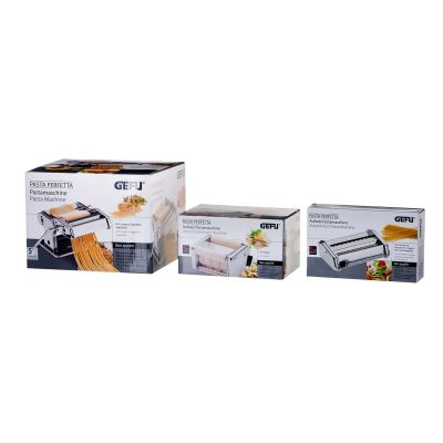 12. GEFU 28300 Pasta- und Raviolimaschine, manuelle Nudelmaschine