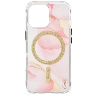 2. Uniq Coehl Aeris Hülle für iPhone 17, magnetische Aufladung, Pink