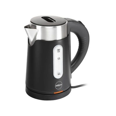 5. ELDOM Kabelloser Wasserkocher C185C TRIPO Schwarz 1000W 0,8 L, BPA-frei, isoliert