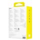 8. Baseus Qpow Pro+ 10000mAh 22,5W Powerbank mit integriertem USB-C-Kabel und Display – Lila