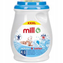 MILL BABY Waschmittelkapseln für Weiß- und Buntwäsche, 70 Stück, 3K.S