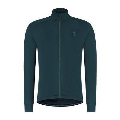 Rogelli ESSENTIAL II blaues Langarm-T-Shirt Größe L