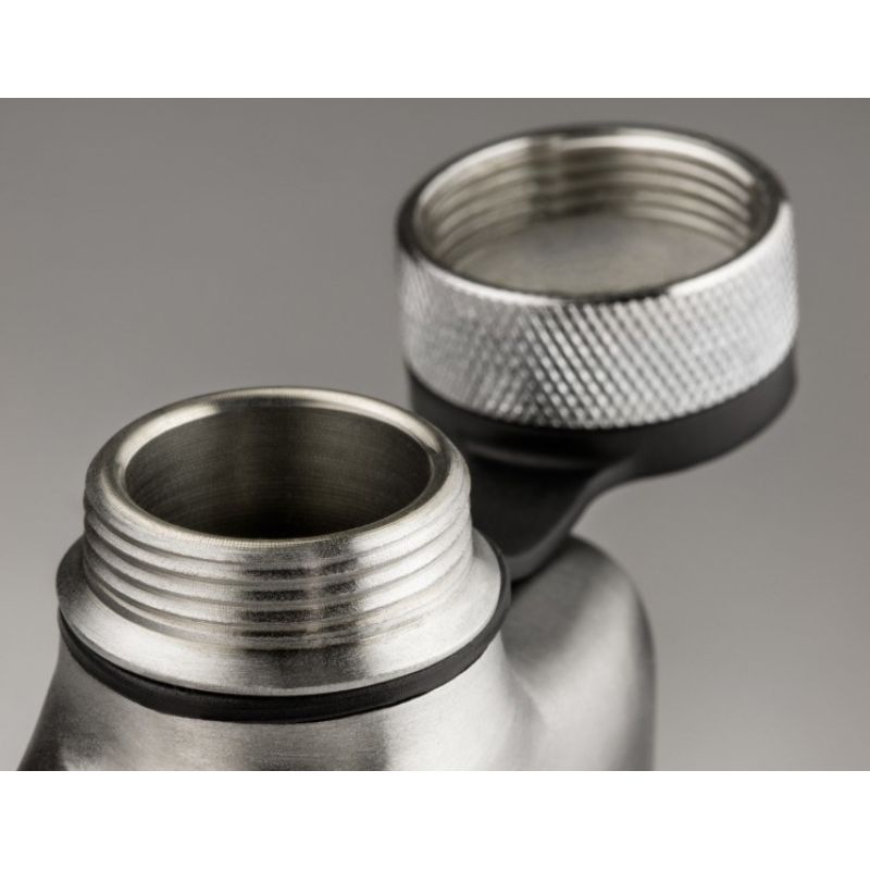 5. GSI Outdoors 661082 Hüftflasche/Wasserflasche 36,6 ml Edelstahl