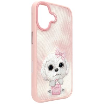 5. Nimmy Big Eyed Pet 2.0 Hundehülle für iPhone 17, Pink