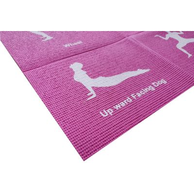 8. Faltbare Yogamatte 1700x600x5MM Rosa Enero Fit